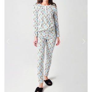 Roberta roller rabbit nutcracker pajamas M